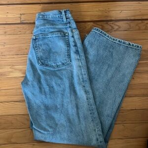 Everlane Way High Wide Leg Flare Jeans Size 26